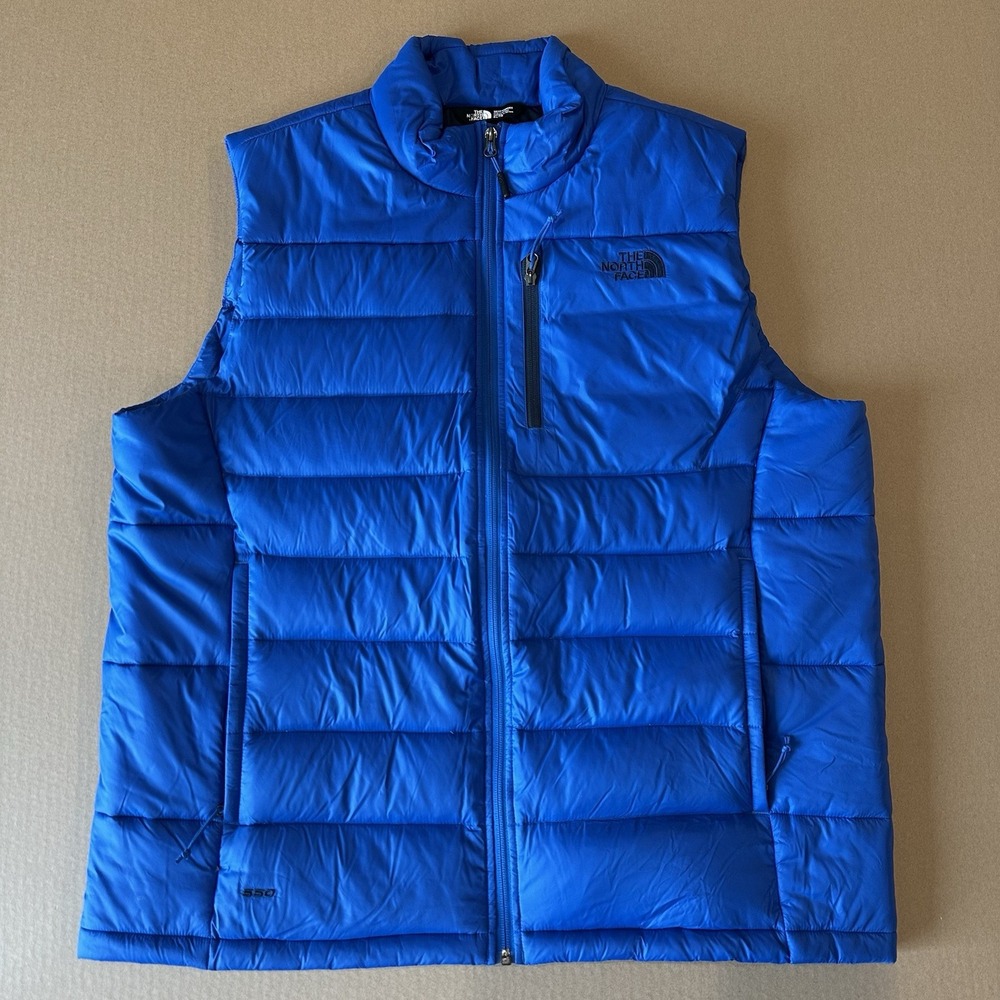 The North Face Blue Puffer Vest